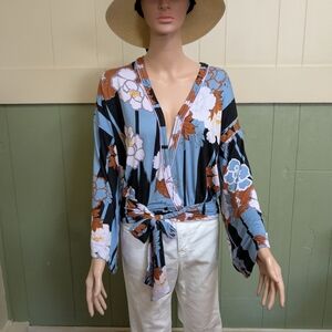 Free People Floral Top